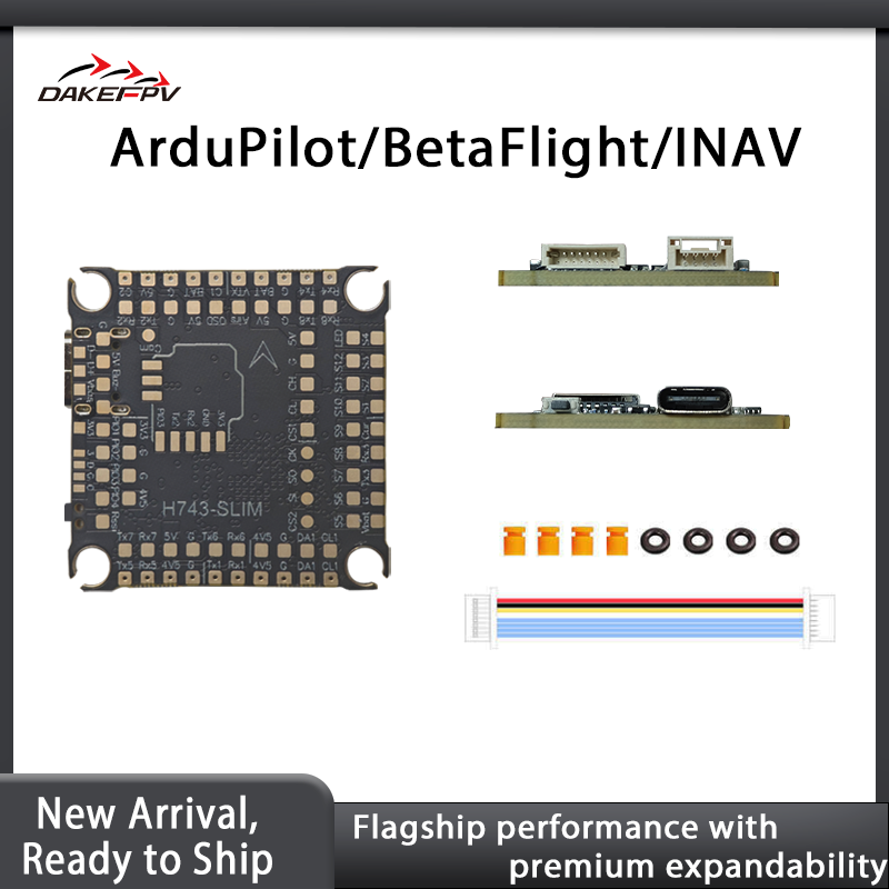 H743 SLIM Flight Controller —  - Drone Flight Controller reseña y precio