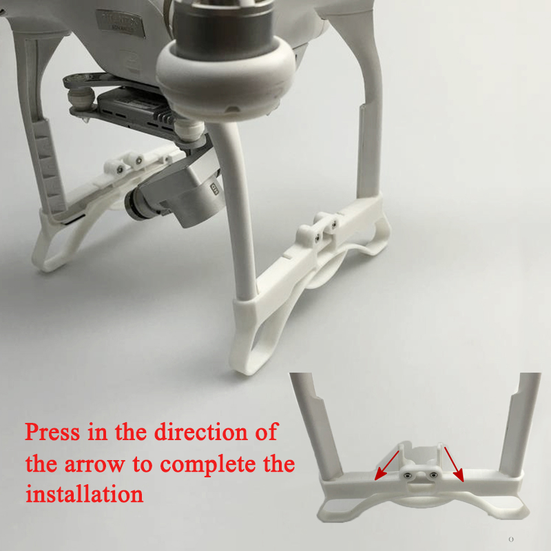For DJI Phantom 3A/3P/3S/SE/4K - Drone Landing Gear reseña y precio