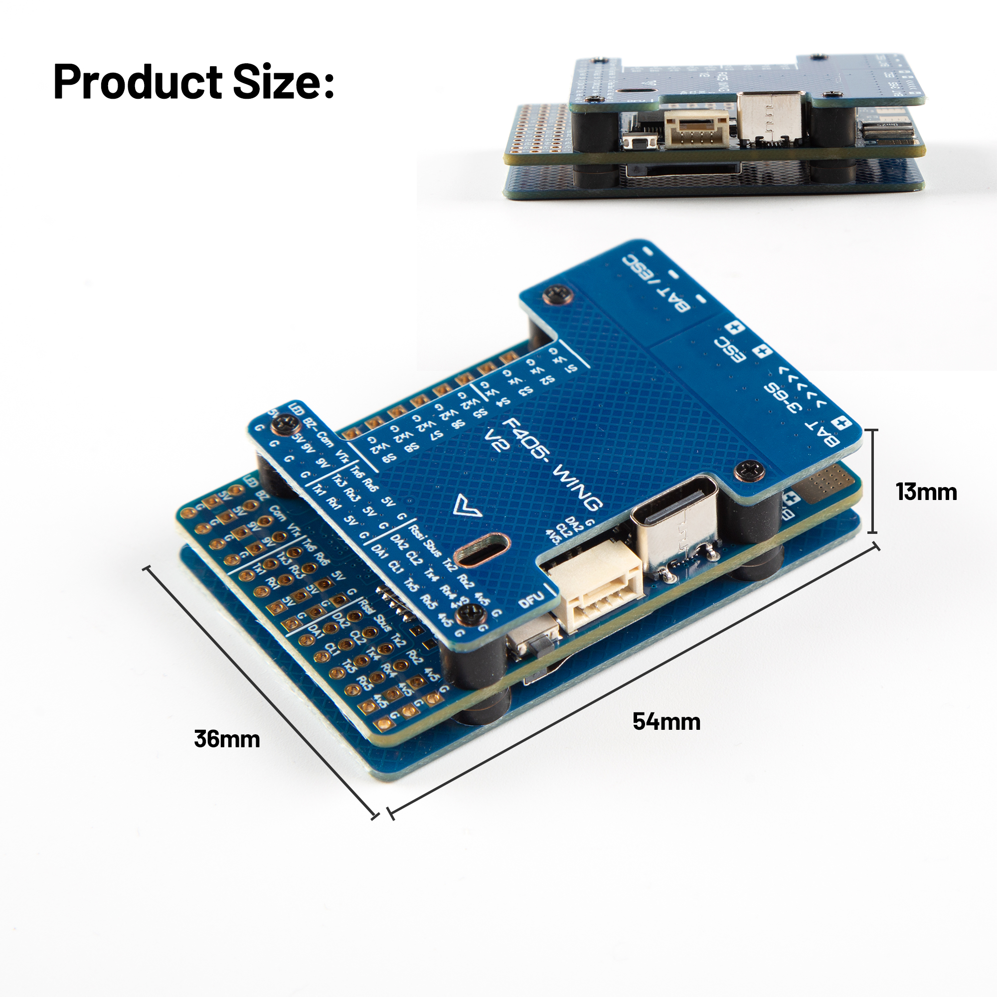 F405 WING V2 FC Flight Control - Drone Flight Controller reseña y precio