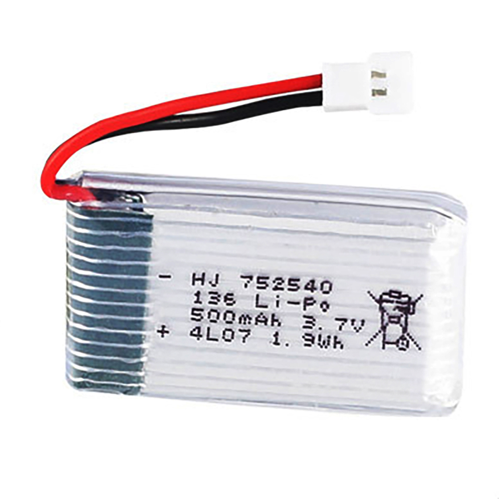 3.7V 500mAh 752540 Lipo Batter - Drone Charger reseña y precio