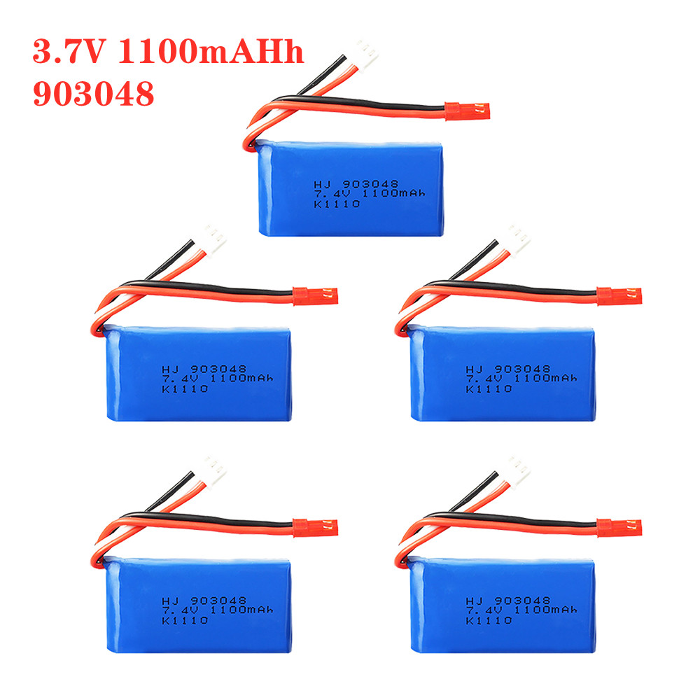 1-5pcs 7.4V 1100mah 903048 LiP - Drone Charger reseña y precio