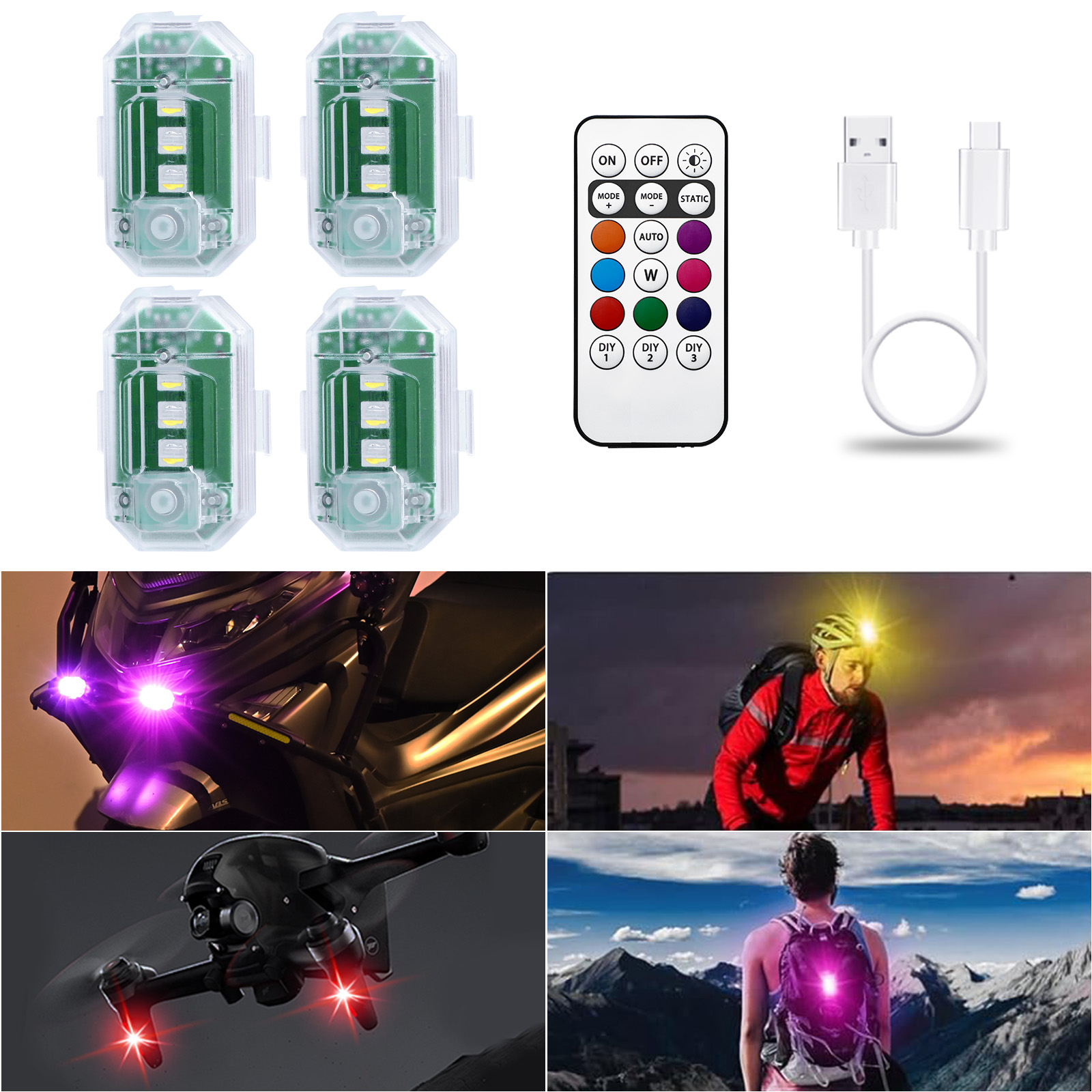 LECART Wireless Led Lights for - Drone Led Light reseña y precio