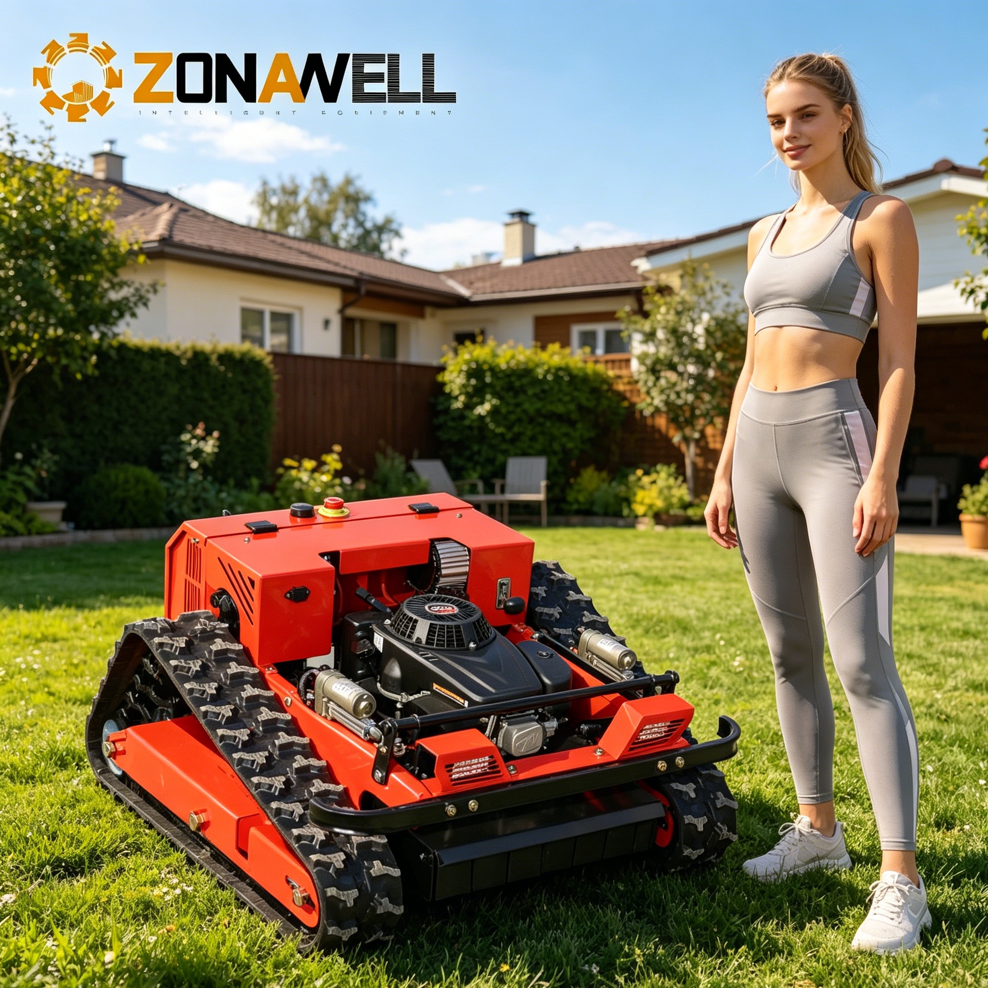 Durable rc lawn mower eu 4-Str - Drone Propeller reseña y precio