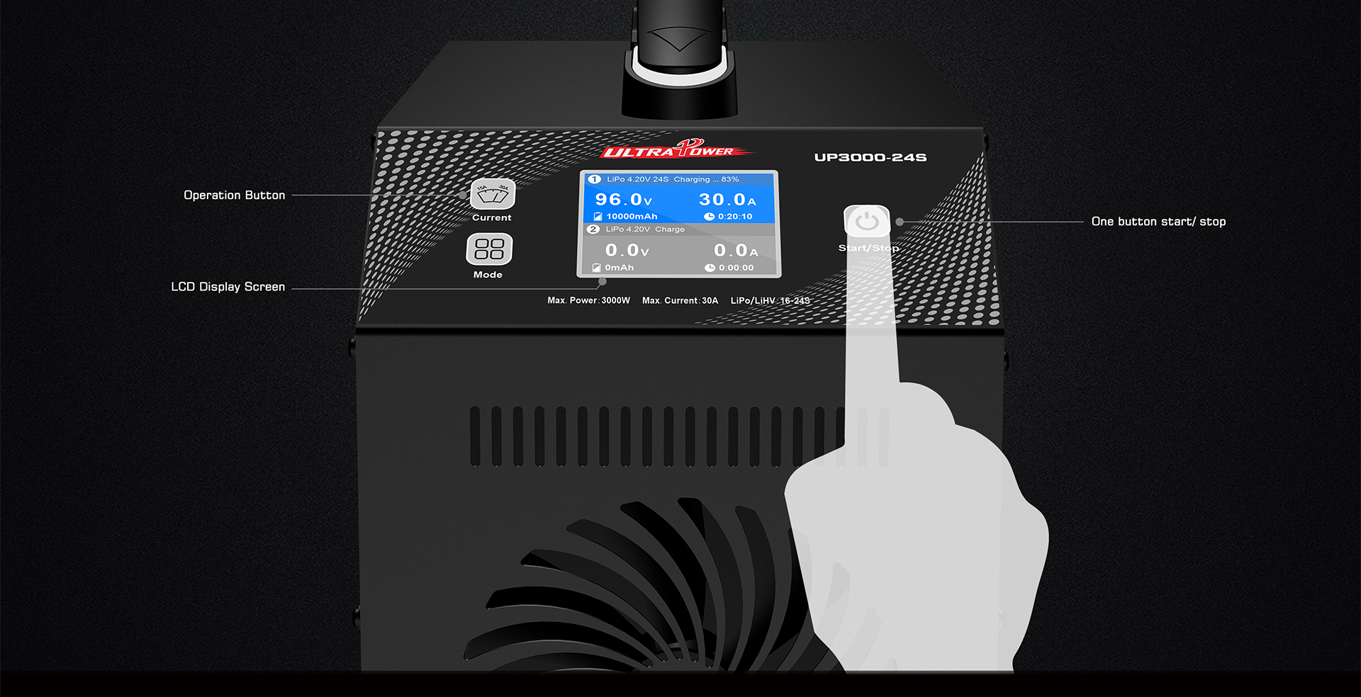 ULTRAPOWER UP3000-24S 3000W 30 - Drone Charger reseña y precio