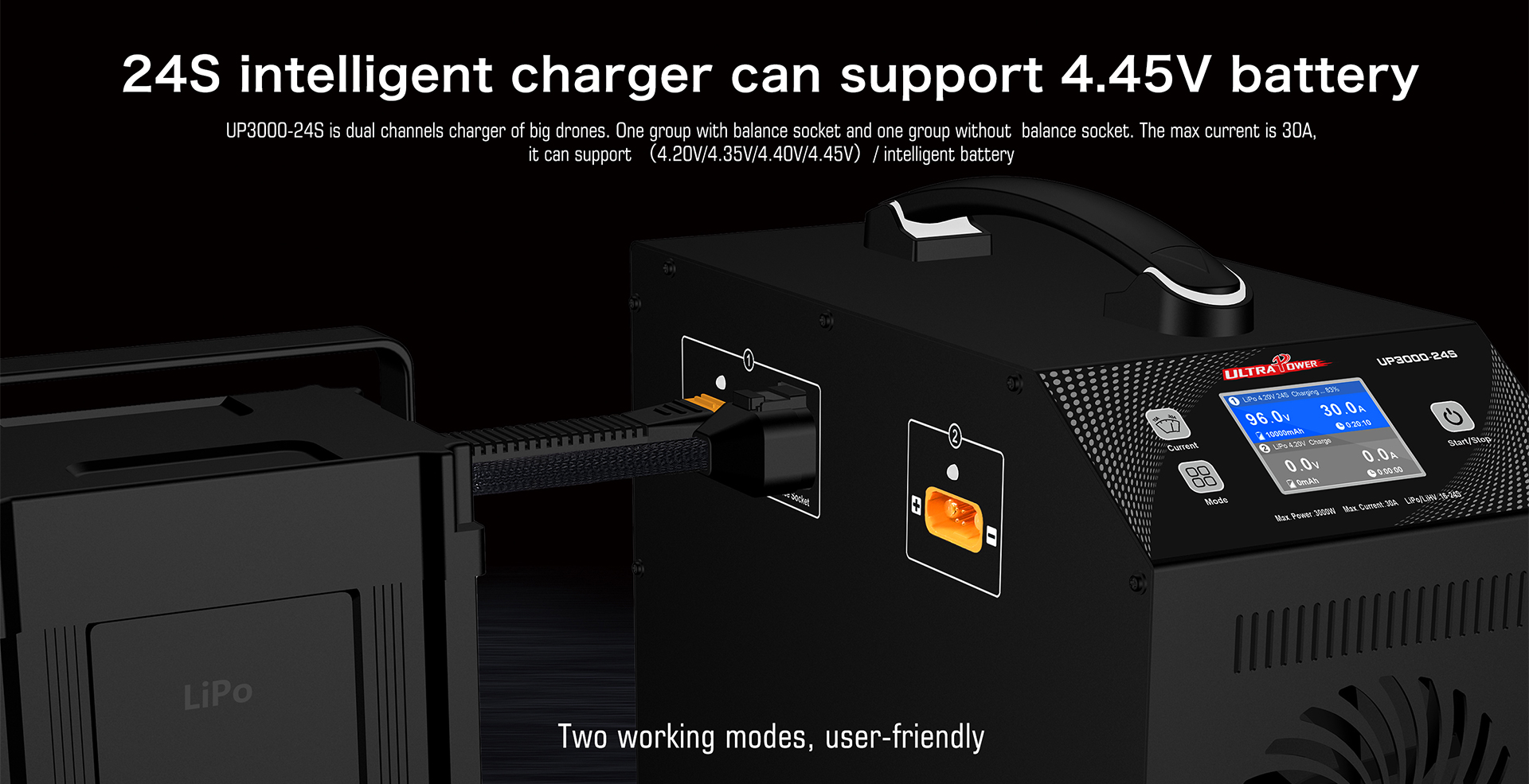 ULTRAPOWER UP3000-24S 3000W 30 - Drone Charger reseña y precio