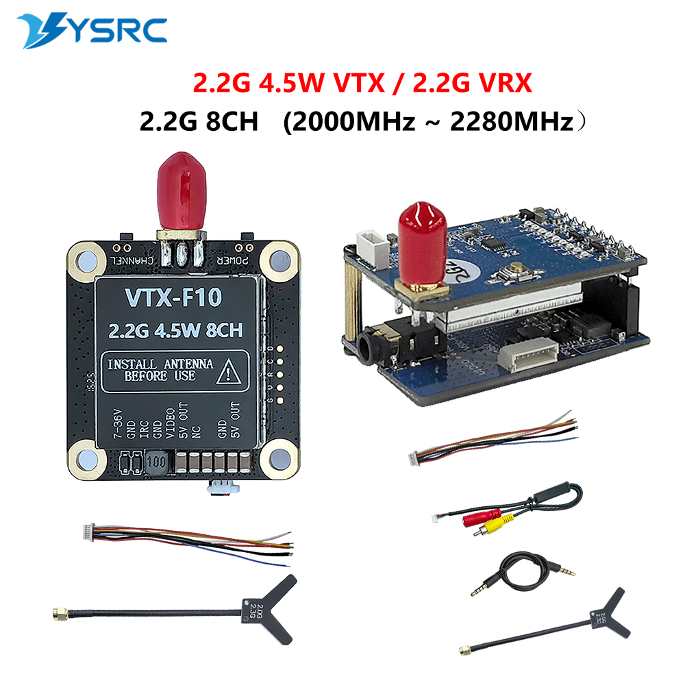 2.0-2.2G 4.5W VTX 8CH FPV Vide - Drone Receiver reseña y precio