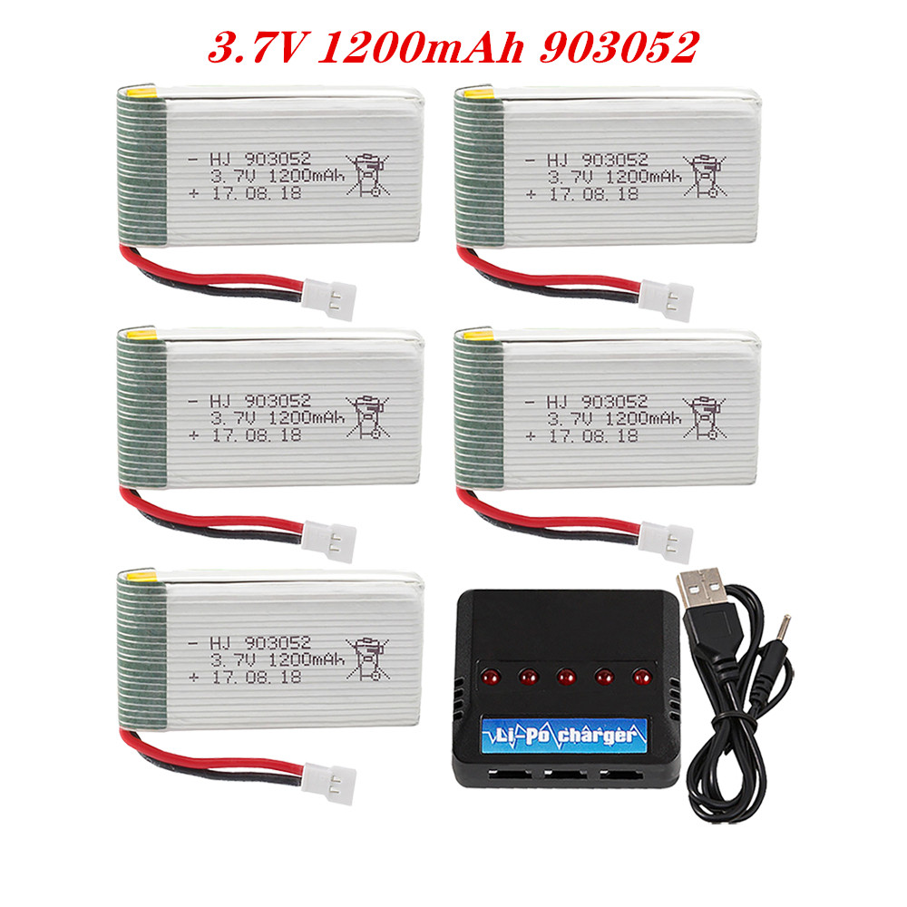 3.7V 1200mah 903052 Lipo Batte - Drone Charger reseña y precio