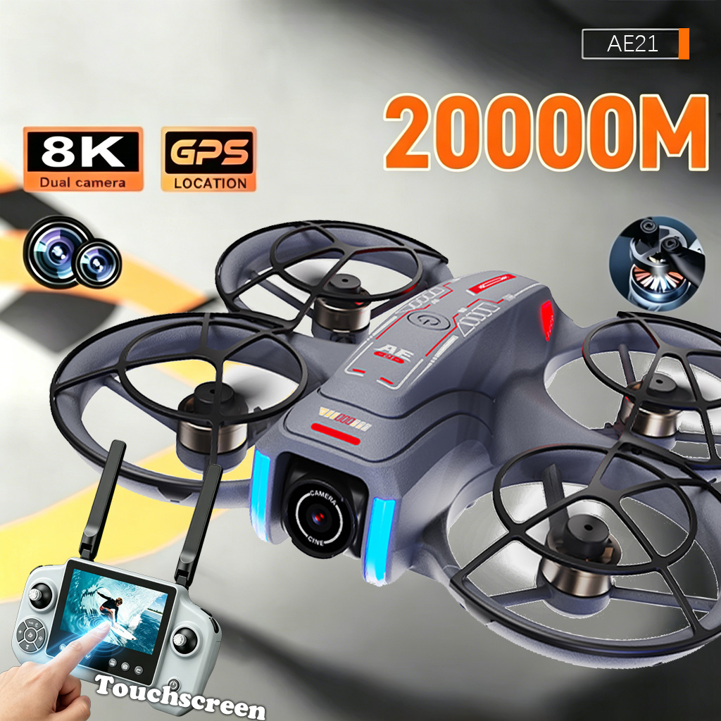 Upgrade AE21 Aerial Drone 8K H - Drone Gimbal reseña y precio