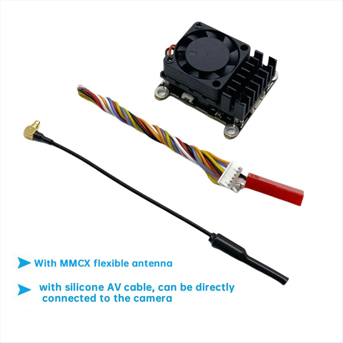 5.8G 2W VTX 2000mW FPV Video T - Drone Transmitter reseña y precio