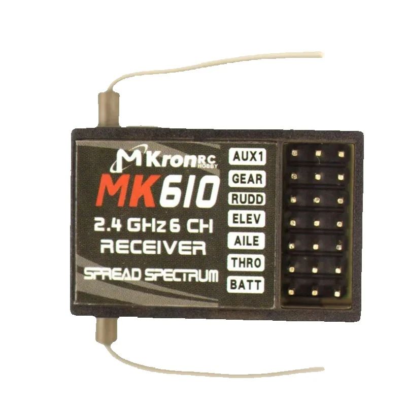 DSM2 MK610 AR6100 2.4G 6CH RC  - Drone Battery reseña y precio
