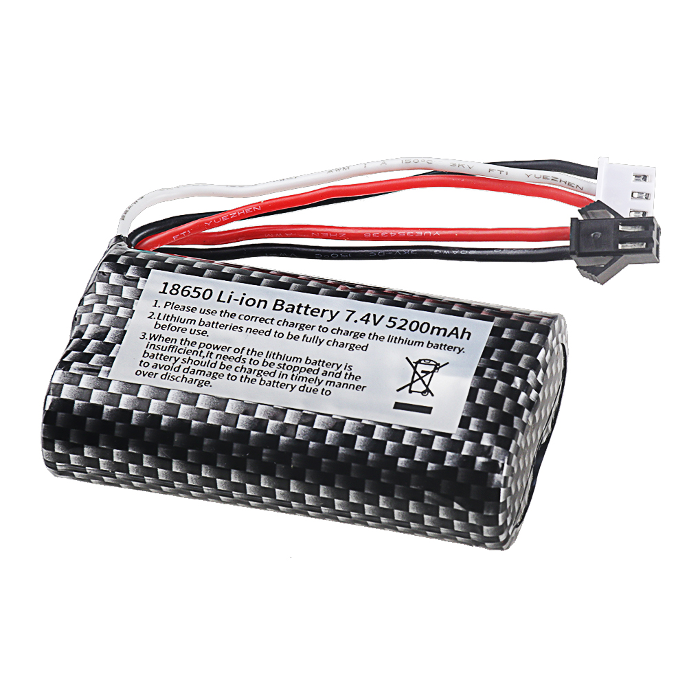 18650 7.4V 5200mAh Li-ion batt - Drone Charger reseña y precio