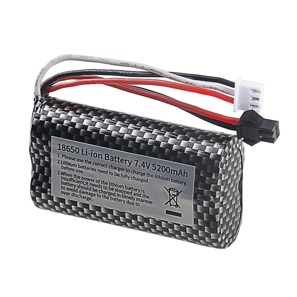 18650 7.4V 5200mAh Li-ion batt - Drone Charger reseña y precio