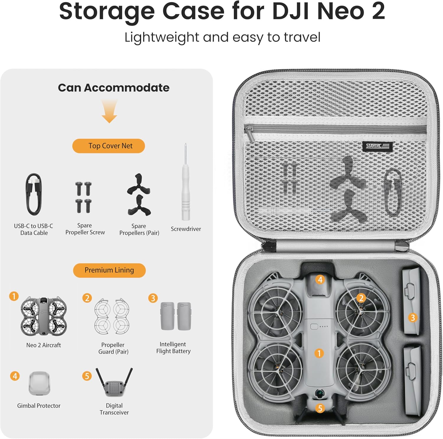 STARTRC Neo 2 Portable PU Shou - Drone Battery reseña y precio