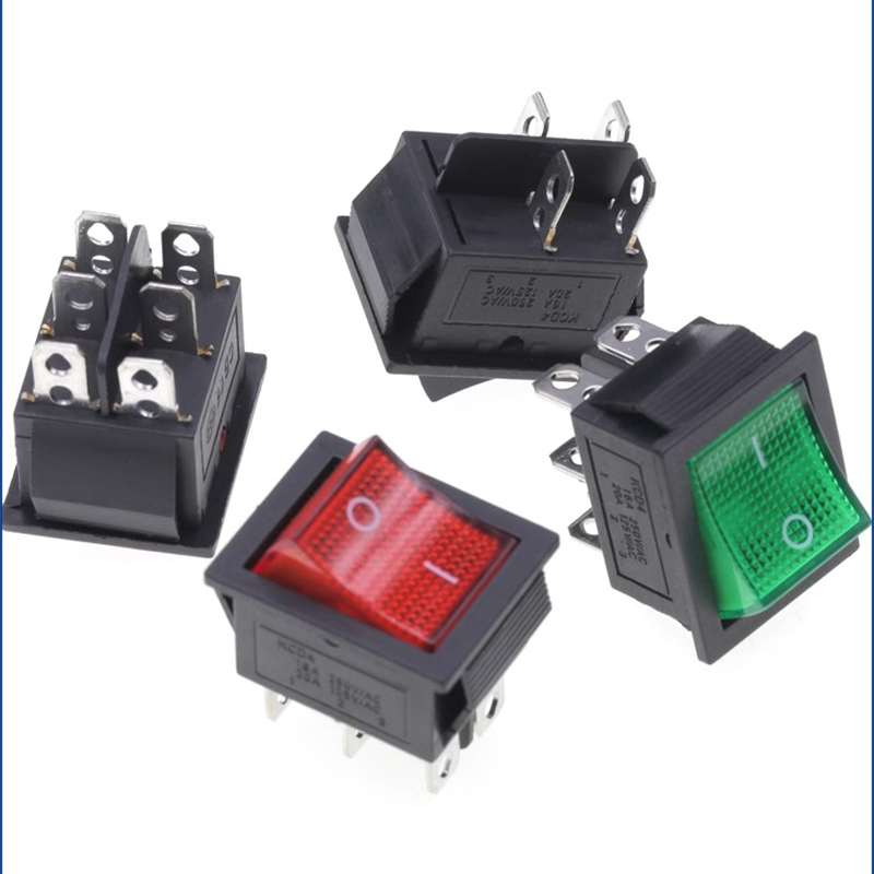 KCD4 Rocker Switch ON OFF With - Drone Buzzer reseña y precio