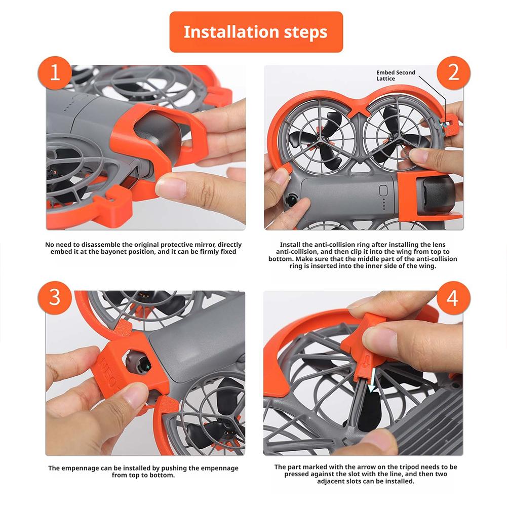 Blade Protection Cover Anti-Co - Drone Propeller Guard reseña y precio