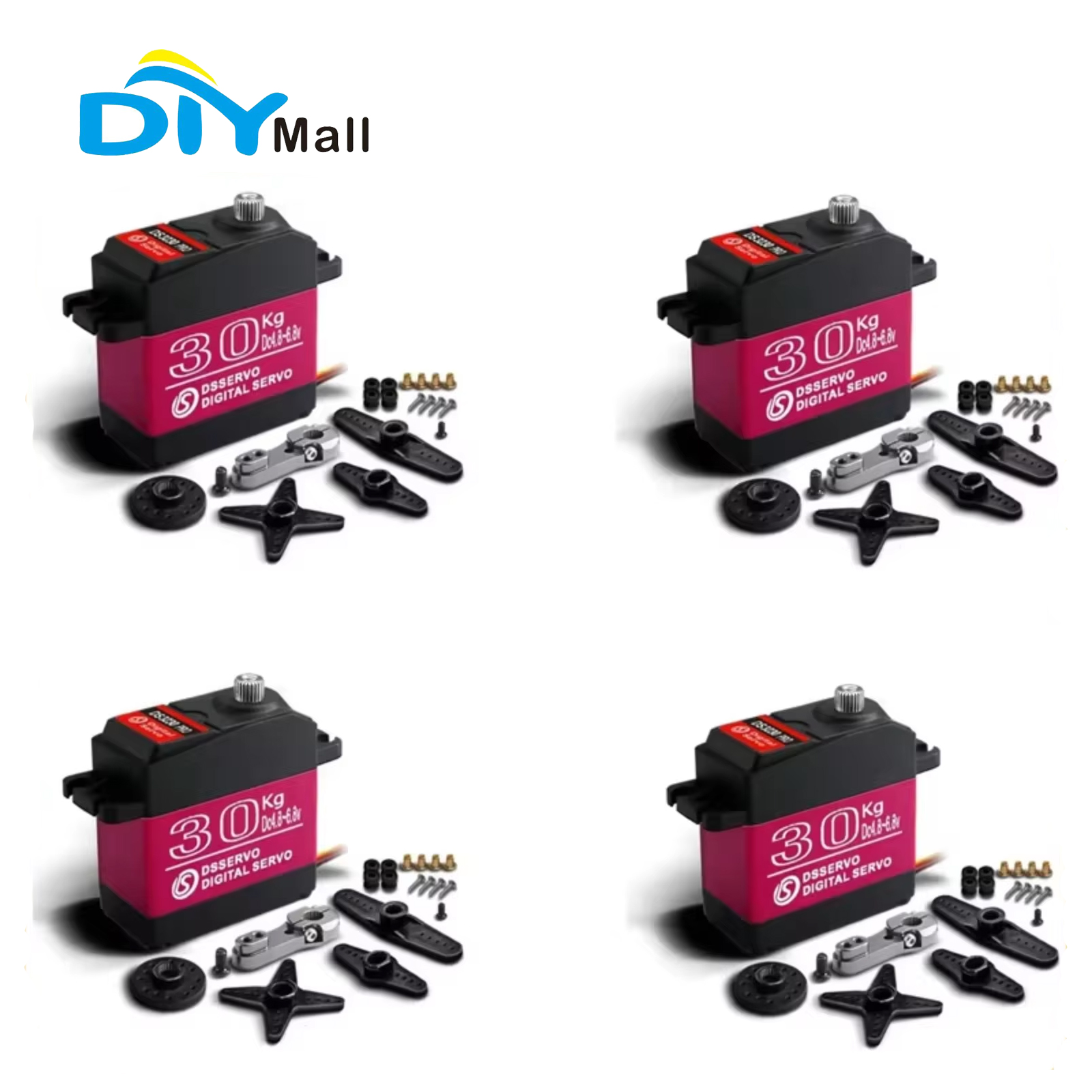 4Pcs DS3230PRO 30KG Digital Se - Drone Arm reseña y precio