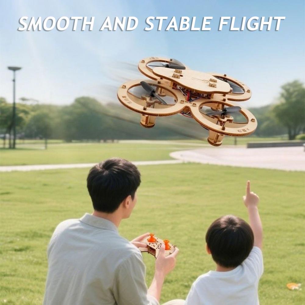 Rc Drone Toy Wooden Drone Puzz - Drone Gimbal reseña y precio