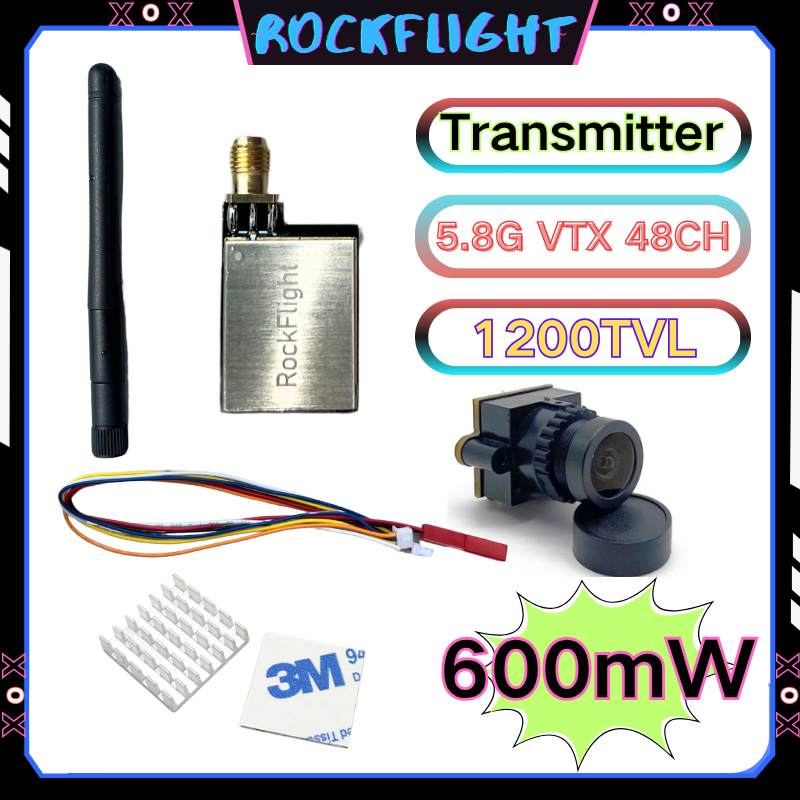 5.8GHz 48CH launcher 600mW Vid - Drone Camera reseña y precio