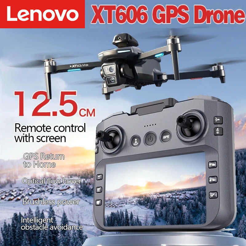Lenovo XT606 MAX GPS Drone 4k  - Drone Gps Mount reseña y precio
