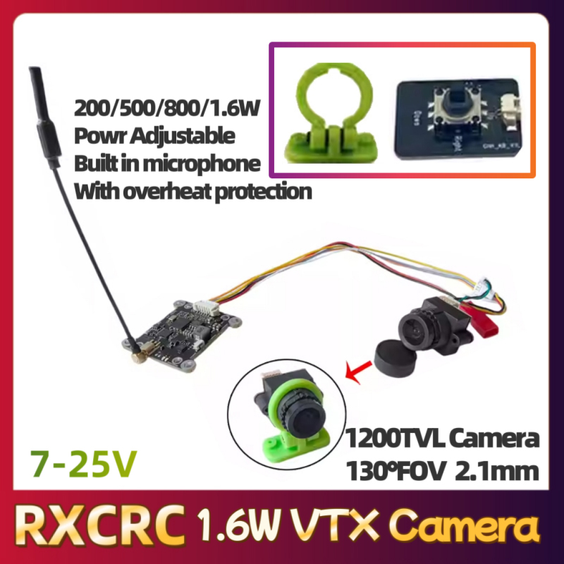 RXCRC 5.8G Module 48CH 1.6W VT - Drone Frame reseña y precio