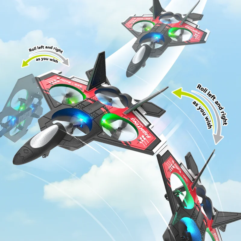 S98 RC Foam Stunt Aircraft Toy - Drone Led Light reseña y precio