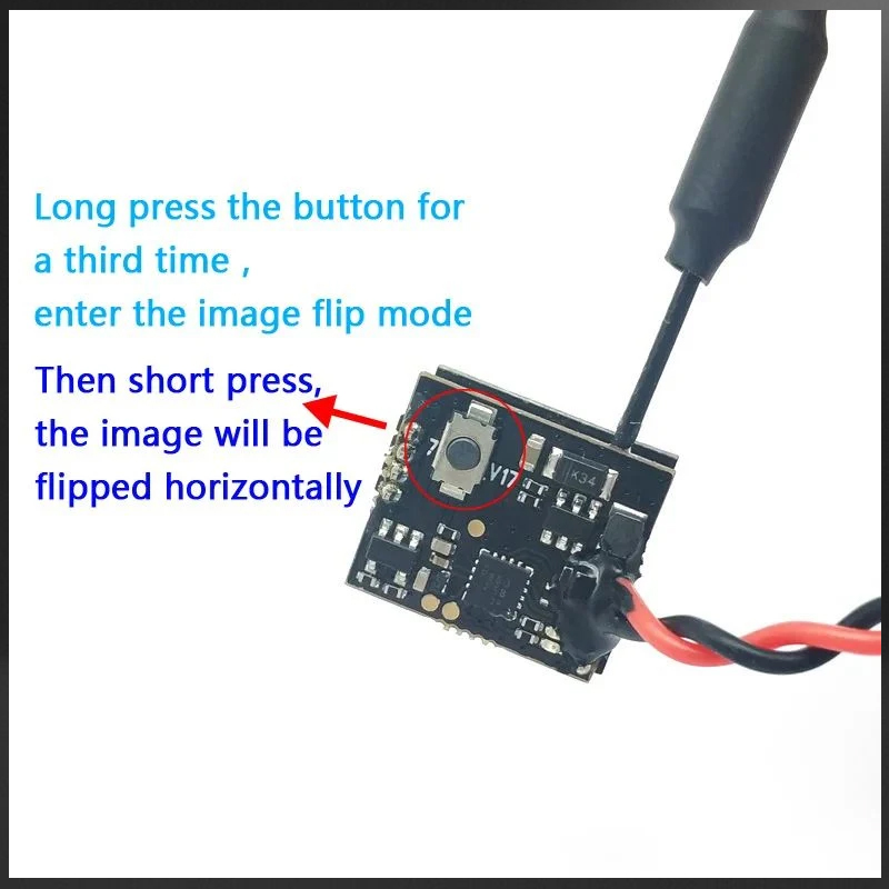 SLONWAKE FPV 25mW power simula - Drone Camera reseña y precio