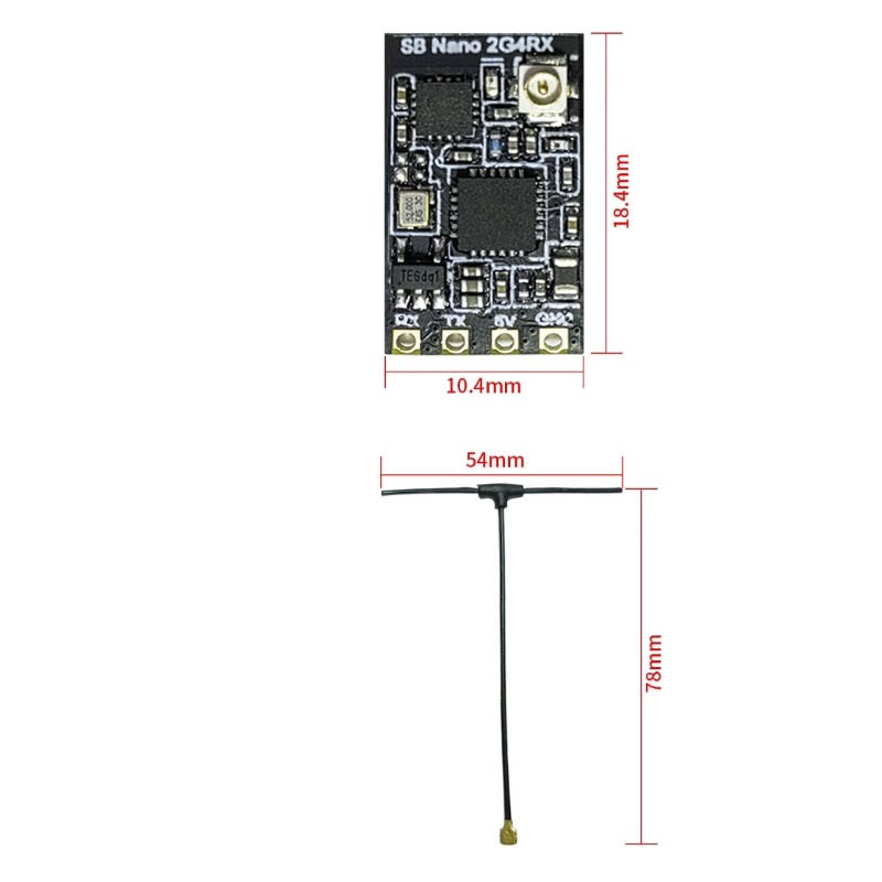 SpeedyBee Nano 2.4G ExpressLRS - Drone Receiver reseña y precio
