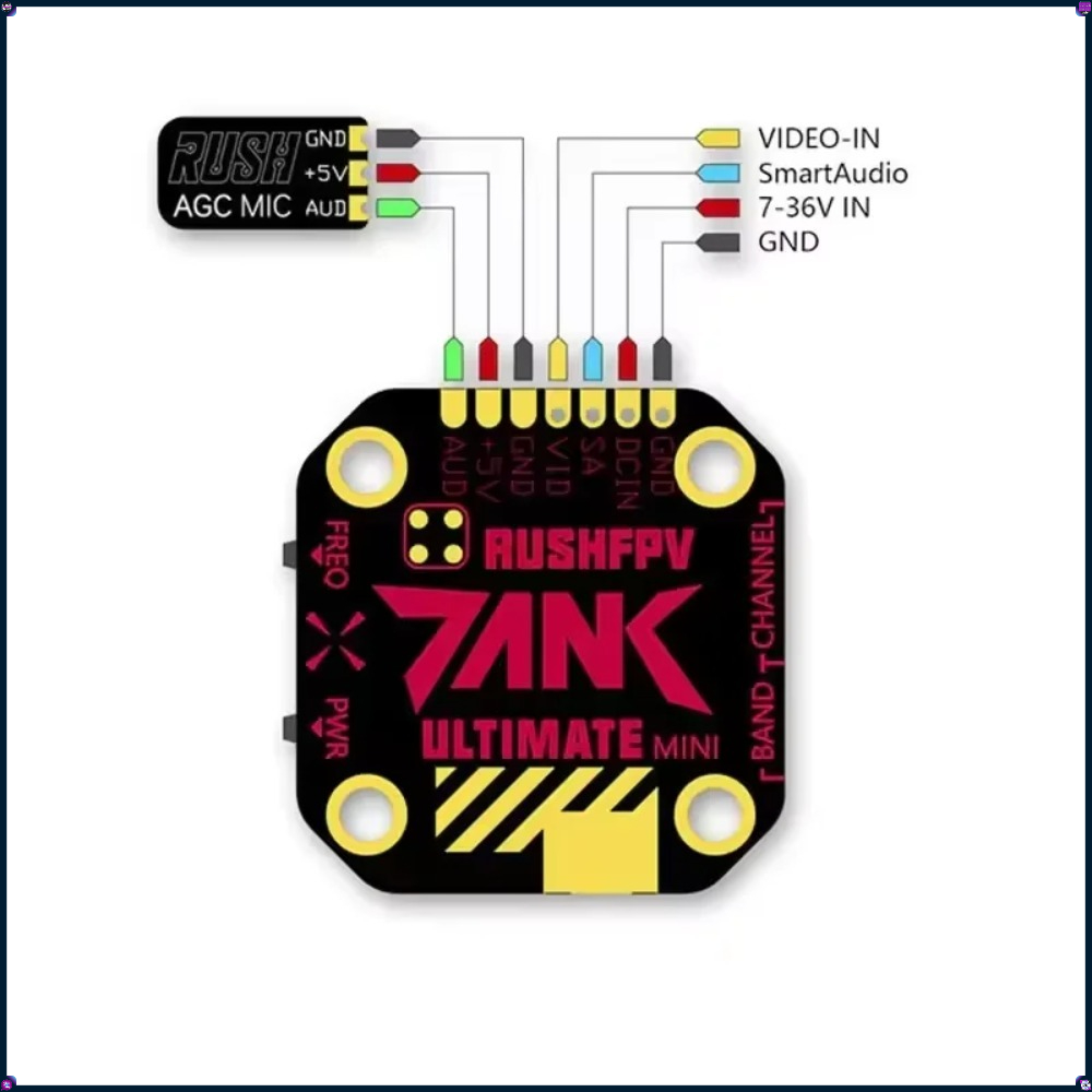 Rush Cherry FPV Stubby Antenna - Drone Receiver reseña y precio