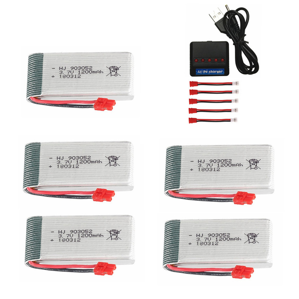 3.7V 1200mAh 903052 lipo batte - Drone Charger reseña y precio