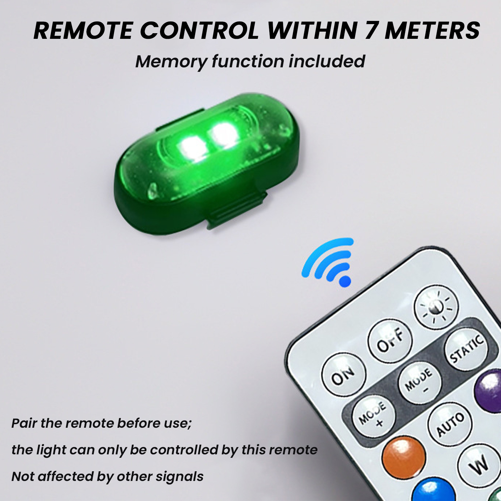 2/4/6PCS Wireless LED Strobe L - Drone Led Light reseña y precio