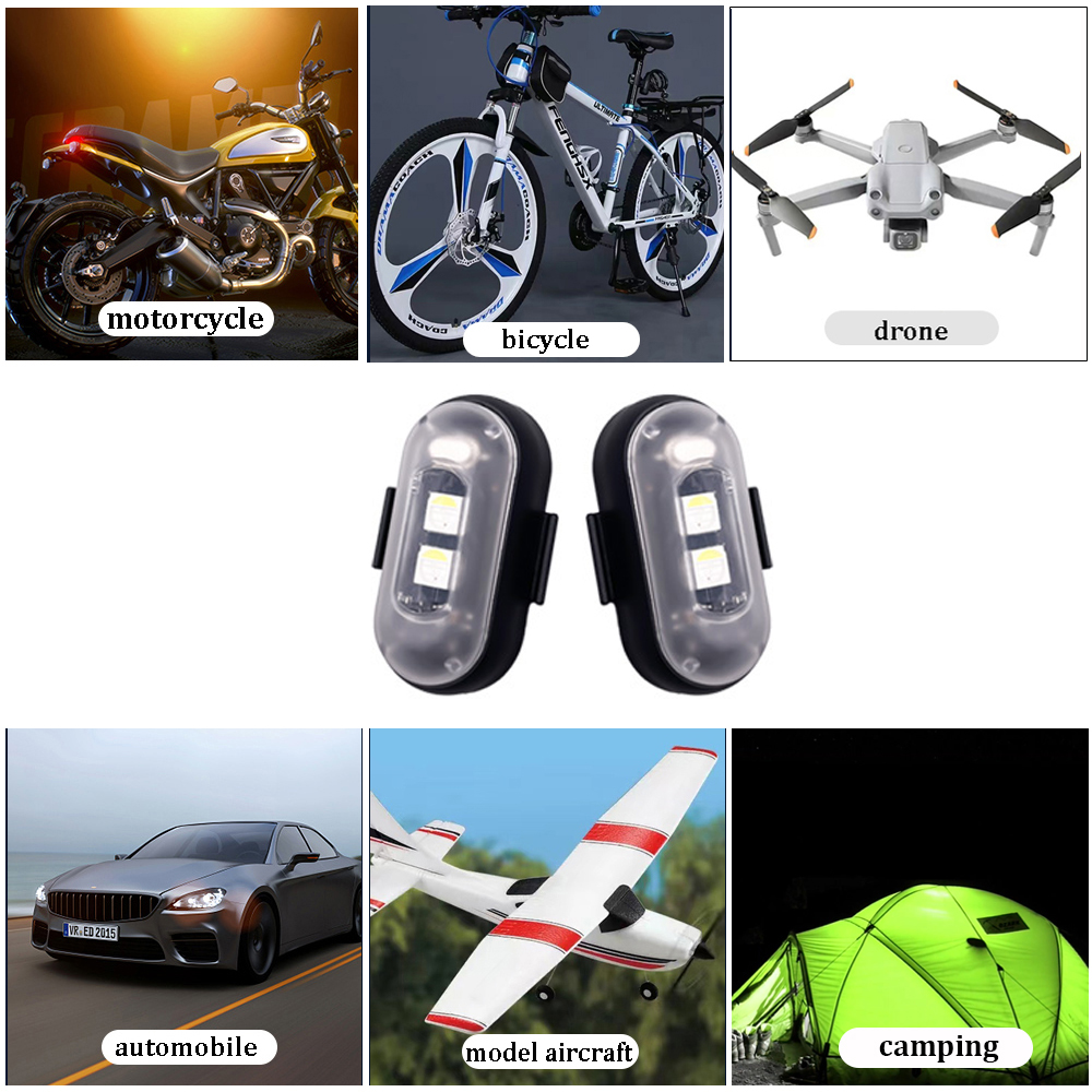 10x 4x 8Colors Wireless LED Dr - Drone Led Light reseña y precio