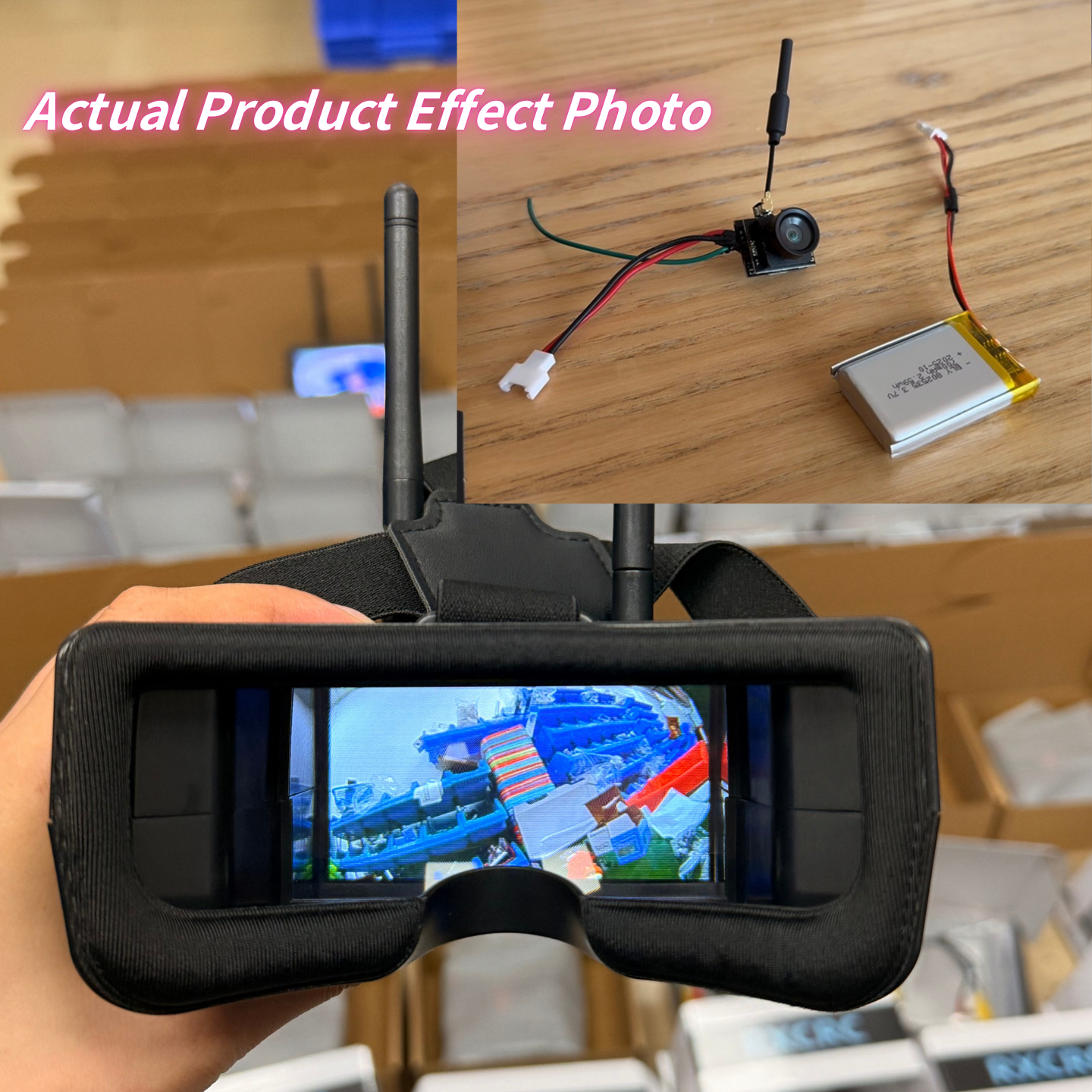 Slonwake 5.8G 48CH 200mW FPV D - Drone Camera reseña y precio