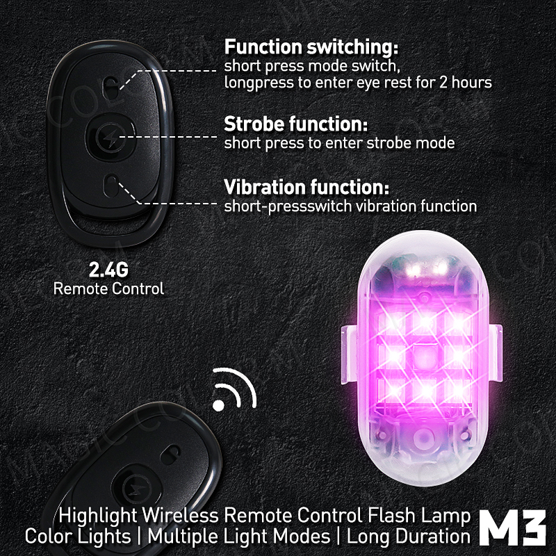 2PCS Wireless LED Strobe Light - Drone Led Light reseña y precio