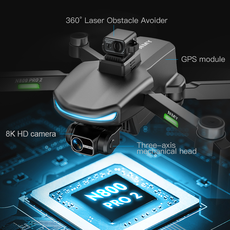 N800 PRO 2 GPS Drone Professio - Drone Gps Mount reseña y precio