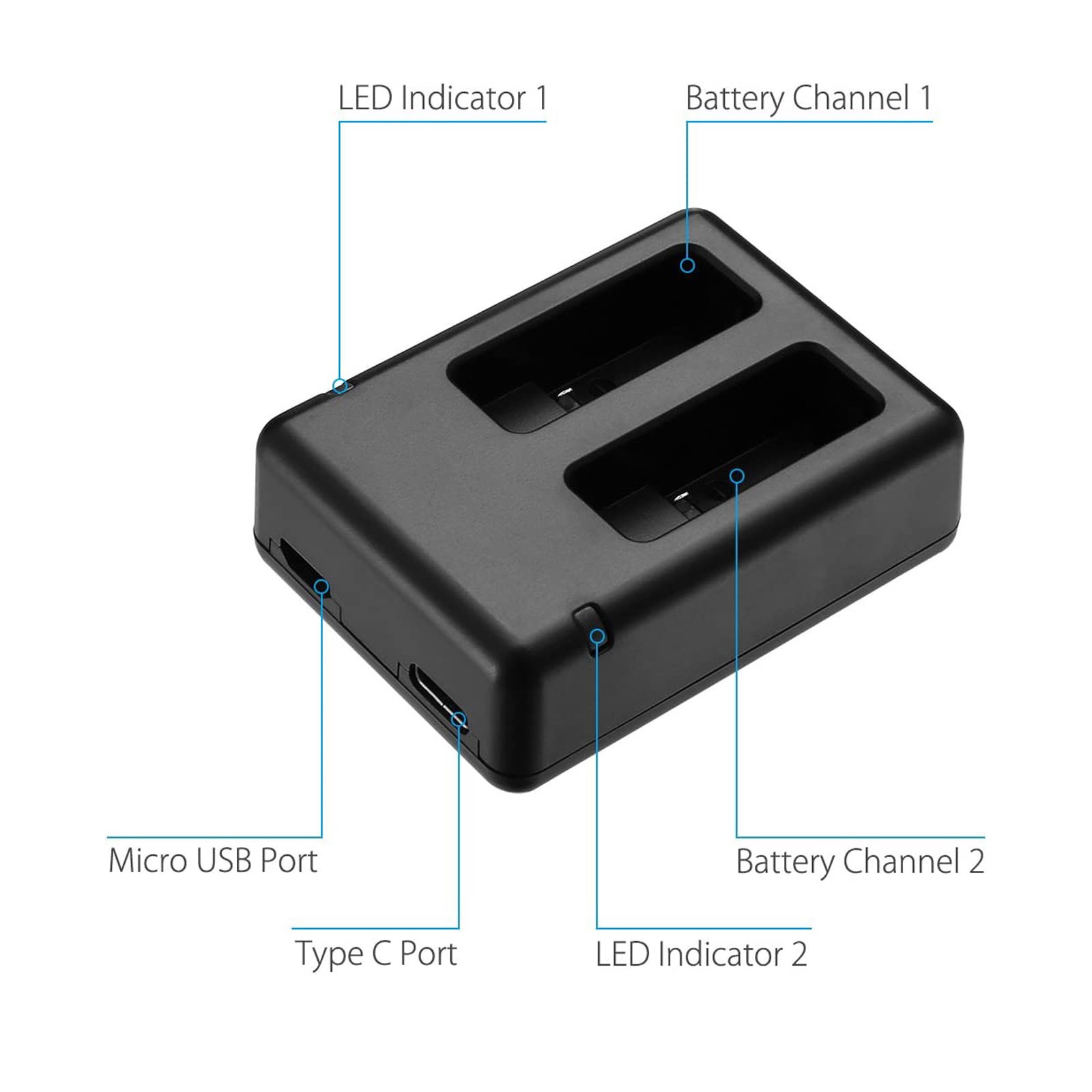 Suitable for GOPRO Hero 5 Char - Drone Charger reseña y precio