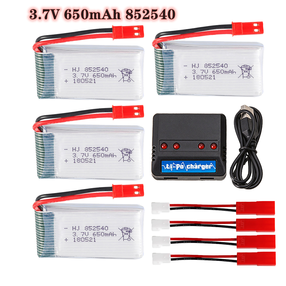3.7v 650mAh 852540 Lipo Batter - Drone Charger reseña y precio