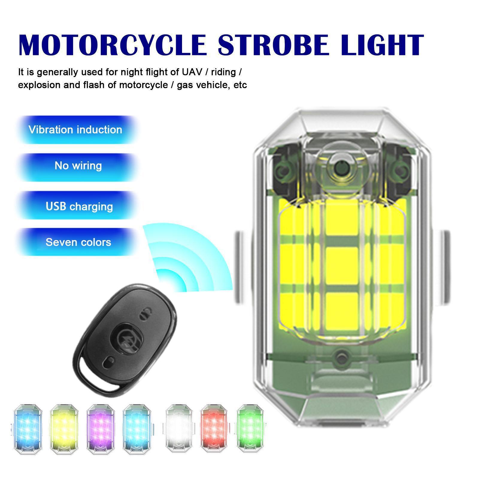 1/2/4Pc Remote Motorcycle Ligh - Drone Led Light reseña y precio