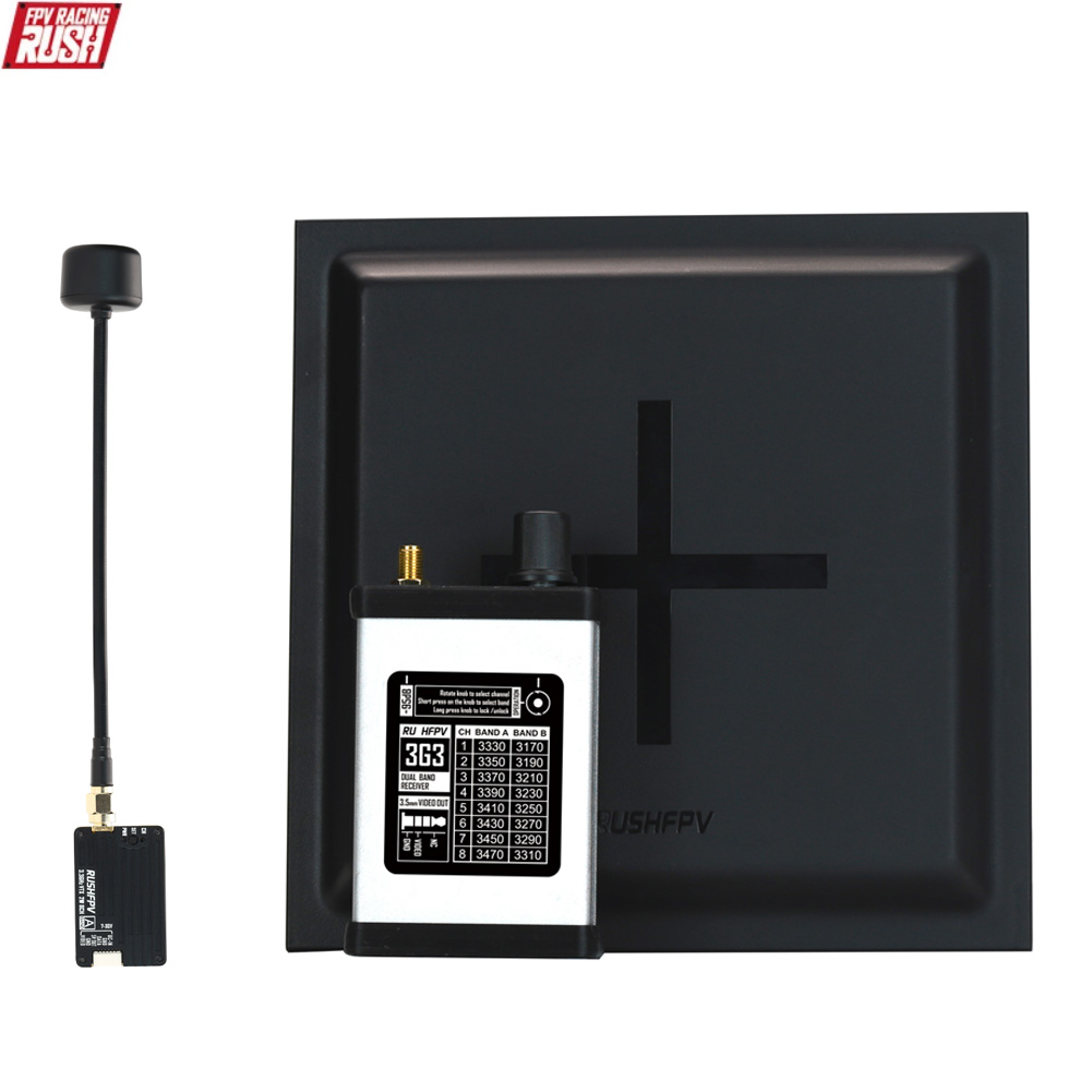 RUSHFPV 3.3G 2W VTX Transmitte - Drone Battery reseña y precio