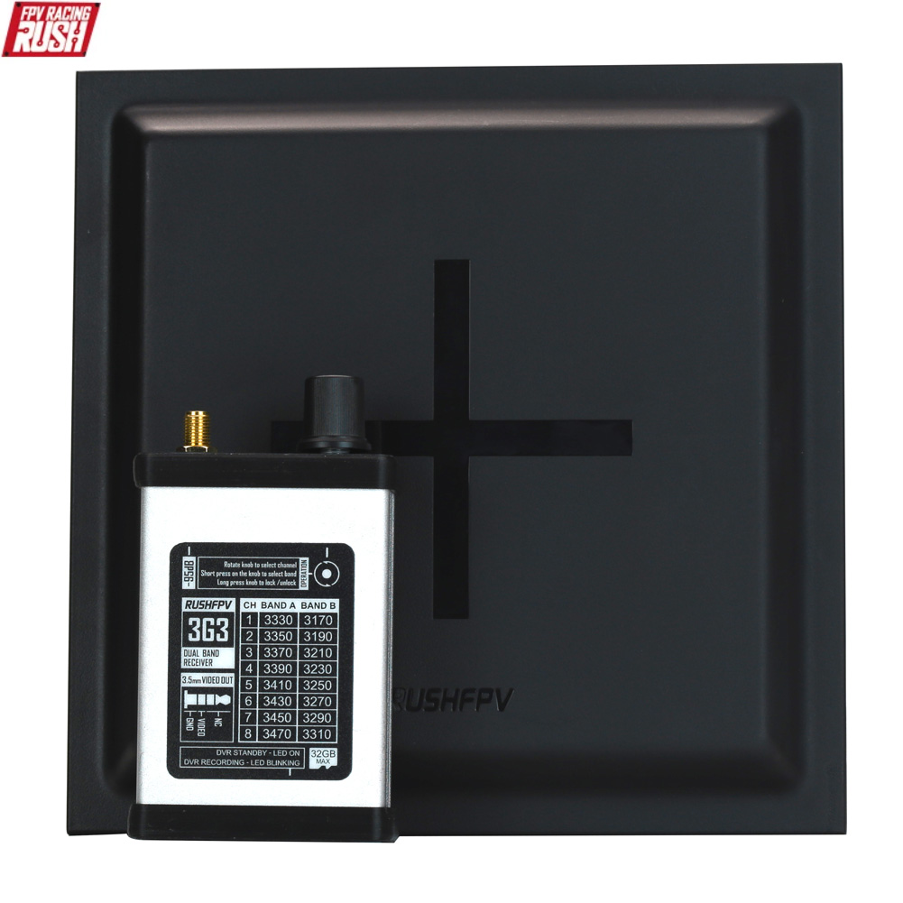 RUSHFPV 3.3G 2W VTX Transmitte - Drone Battery reseña y precio
