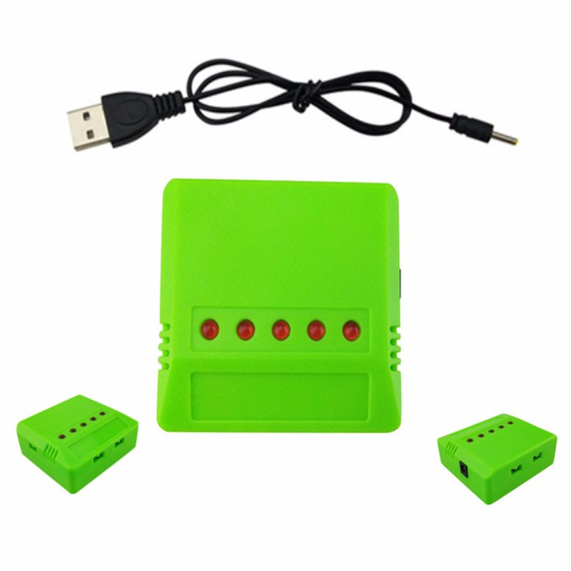 5PCS Cables And 1X 5 In 1 USB  - Drone Charger reseña y precio