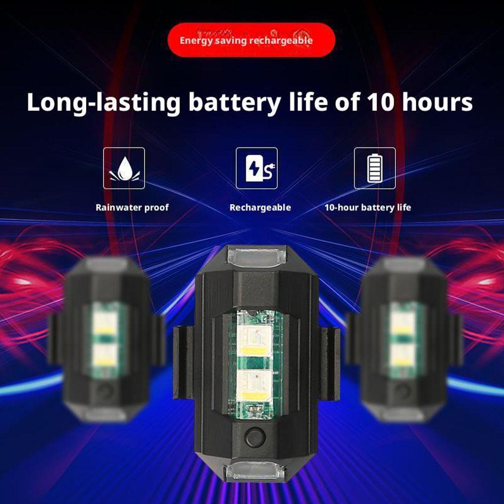 2PCS Mini LED Strobe Lights De - Drone Led Light reseña y precio