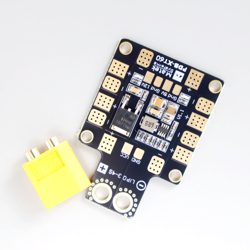 Matek Systems PDB XT60 W/ BEC  - Drone Power Distribution Board reseña y precio