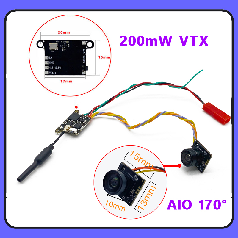 SLONWAKE 5.8G 1200TVL FPV Came - Drone Camera reseña y precio