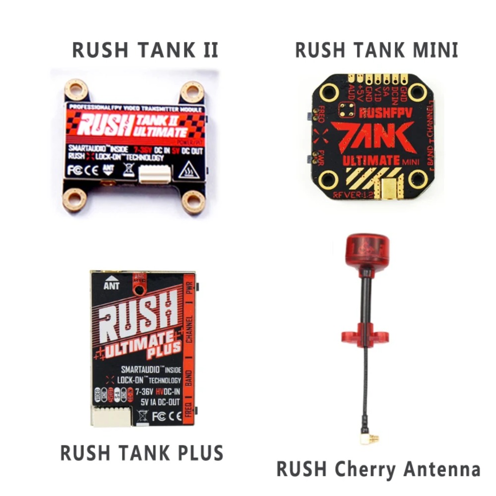 RUSH TANK Ultimate II/Mini/ PL - Drone Receiver reseña y precio