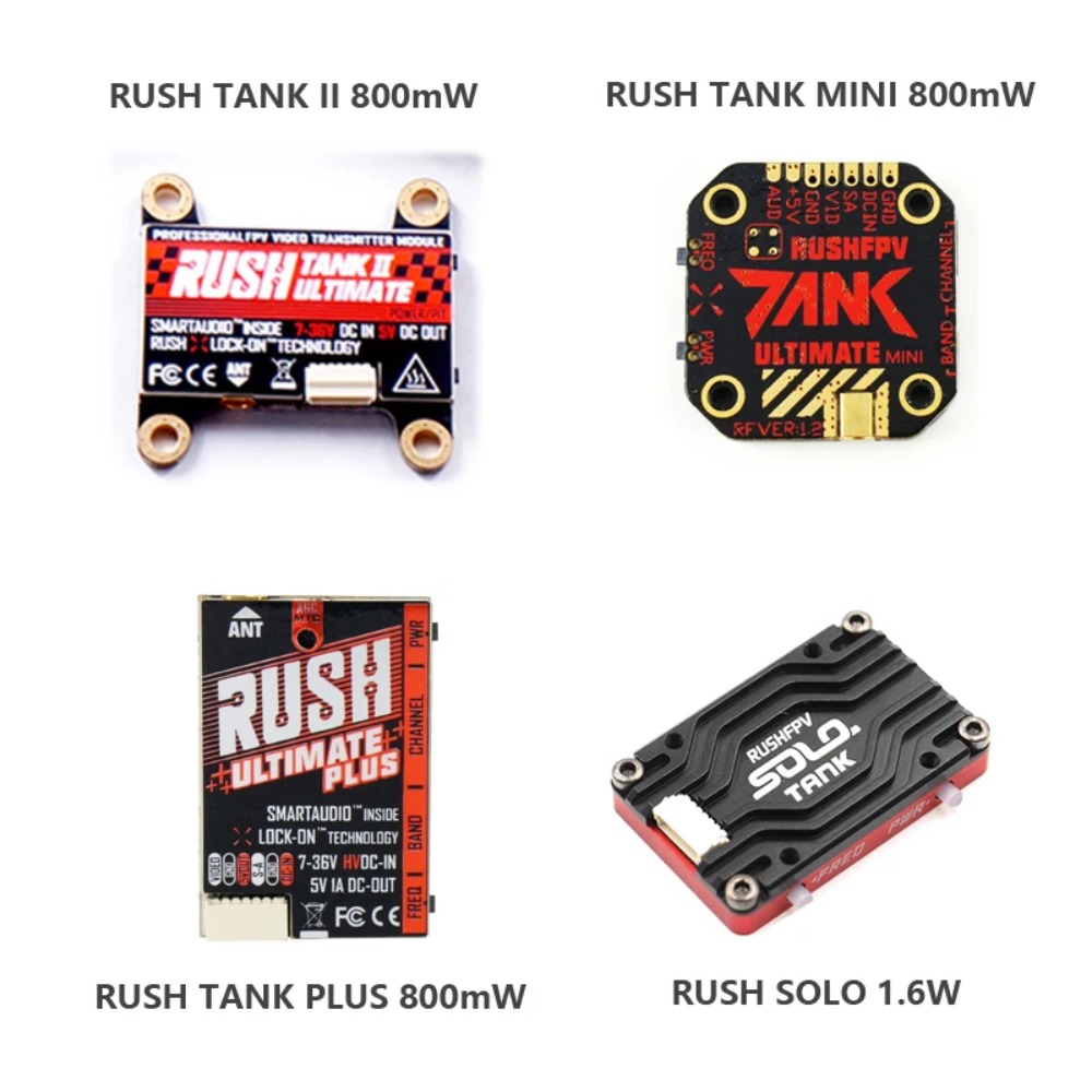 RUSH TANK Ultimate II/Mini/ PL - Drone Receiver reseña y precio
