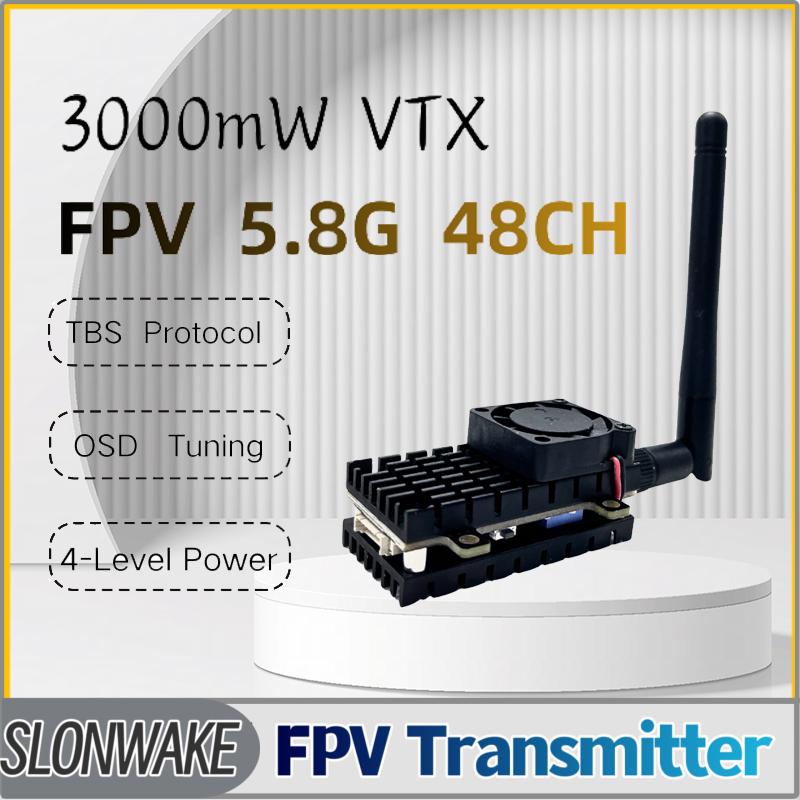 SLONWAKE 5.8G 3000mW Simulatio - Drone Receiver reseña y precio