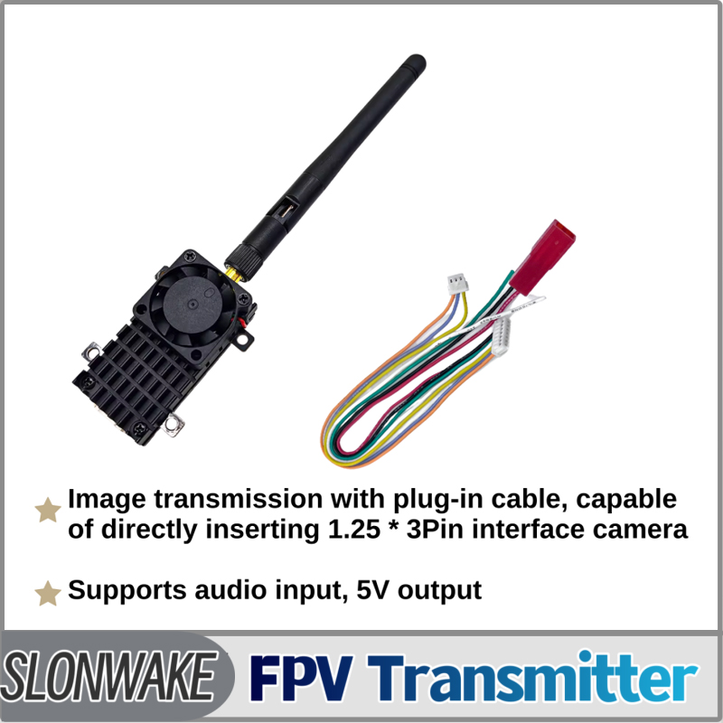 SLONWAKE 5.8G 3000mW Simulatio - Drone Receiver reseña y precio
