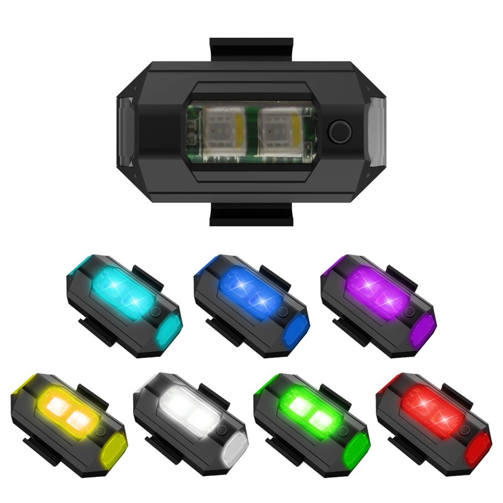 1PC 7 Color Mini USB Charging  - Drone Led Light reseña y precio