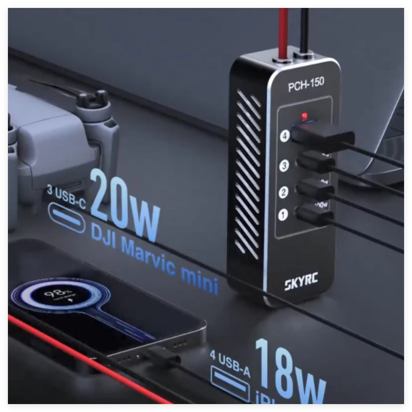 SKYRC PCH-150 Power & Charging - Drone Power Distribution Board reseña y precio