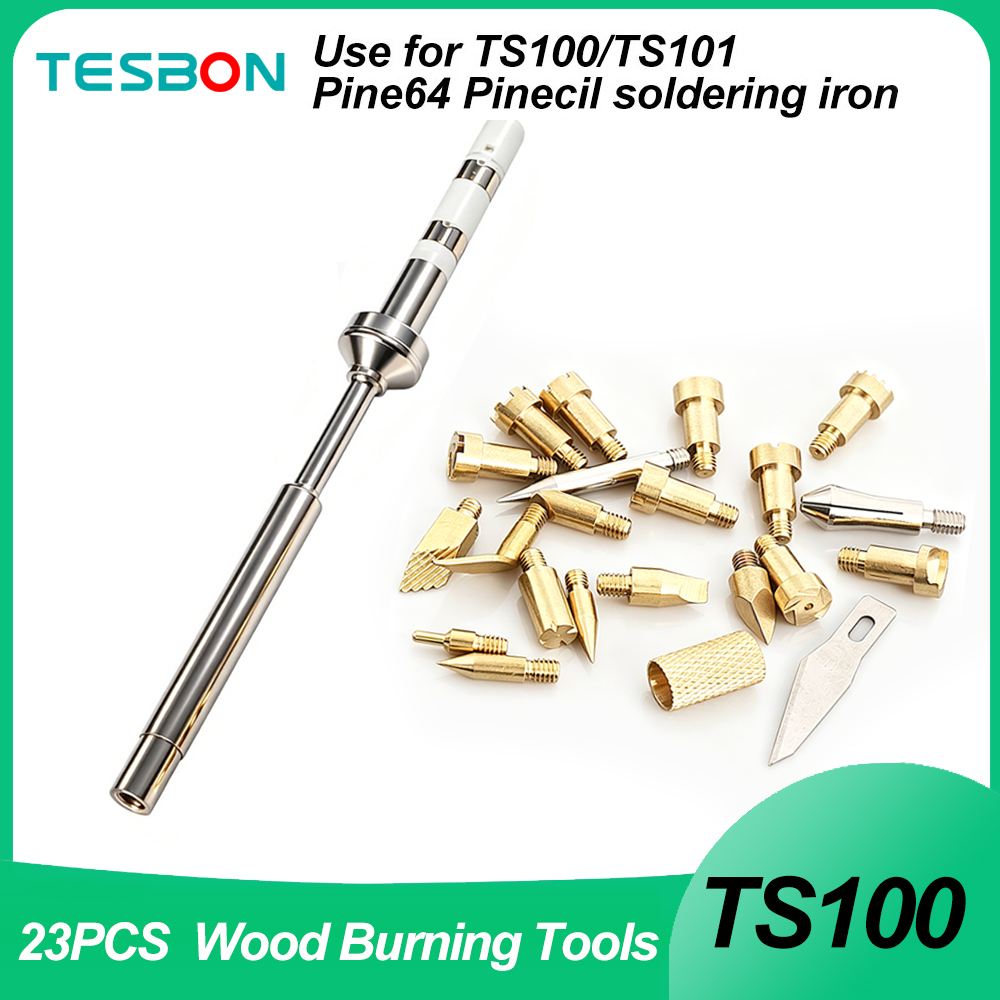 23pcs Wood Burning Tips Set fo - Drone Buzzer reseña y precio